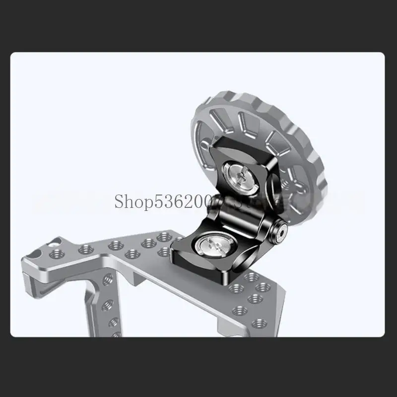 MultiFunctional Positioning L Bracket For Attaching Microphone LED Light 40JB