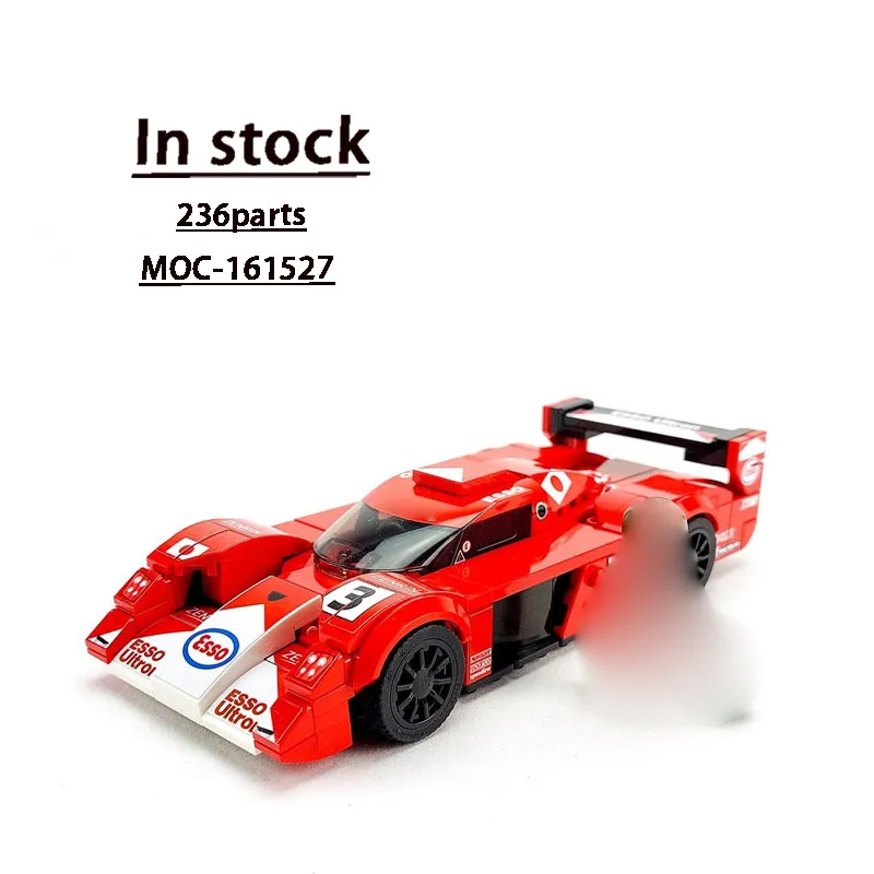 

MOC-161527 Новый спортивный автомобиль GT-ONE, модель гоночного строительного блока, 236 деталей, детский строительный блок на день рождения для мальчиков, игрушка в подарок