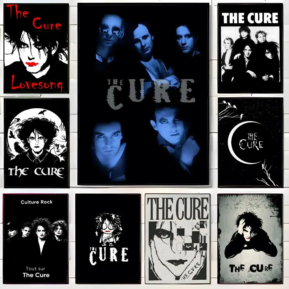 Melancholic Rock Band T-The Cure Poster Wall Art Print Decorative Mural Home Decor Gift Unframed