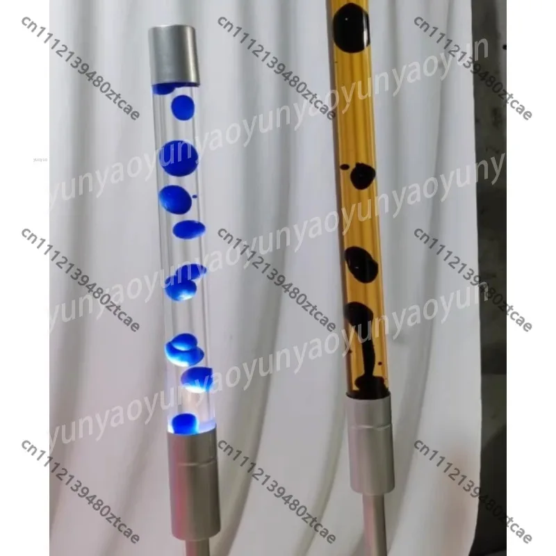 Creative Jellyfish Lava Floor Lamp, 125cm Height Soft Mood Lamp, Artistic Interior Decoration Light