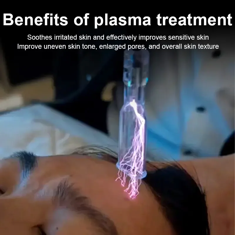 Новая технология 10 в 1, холодная плазменная плазменная плазма, увеличение коллагена, уменьшение морщин, осветление пятен, антивозрастная озоновая струйная машина