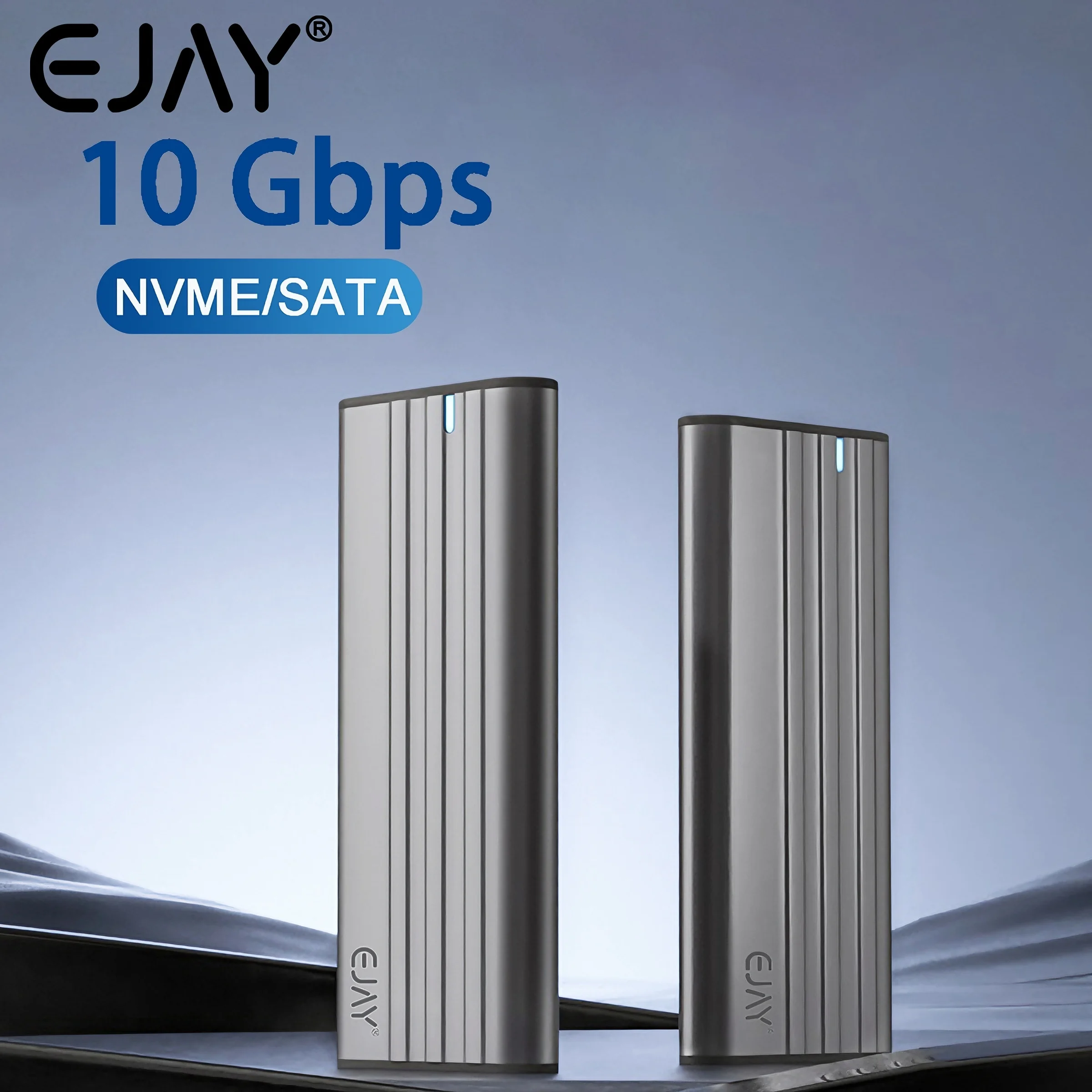 

JEAY 10Gbps M2 SSD Case NVME SATA M.2 to Type C 3.2 SSD Adapter M2 PCIE NVME NGFF SSD box For 2230 2242 2260 2280mm SSD