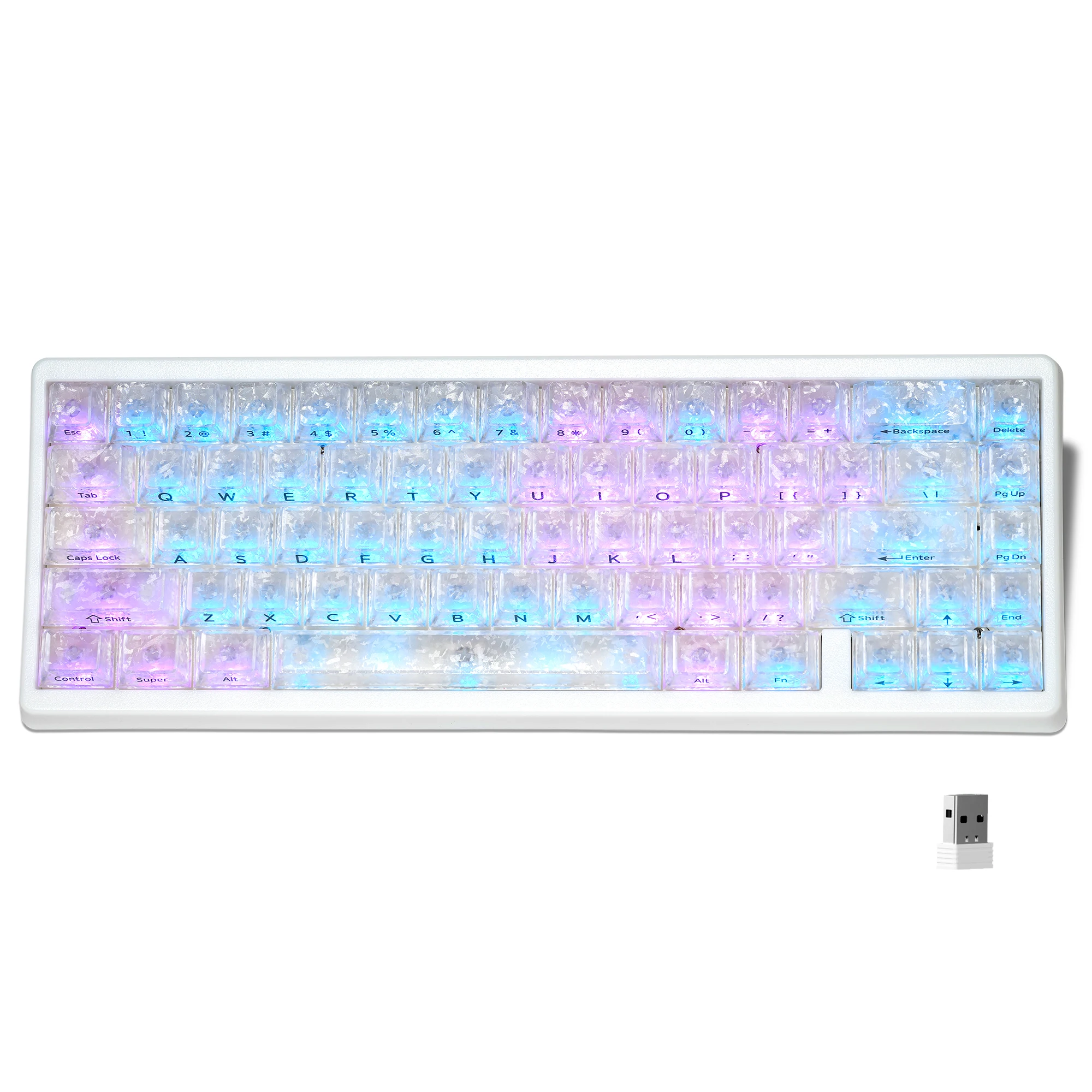 XVX Wireless Mechanical Keyboard M67 JadeStone With IMD-Tech