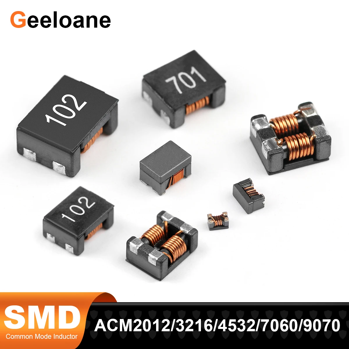 10Pcs SMD Common Mode Inductor ACM2012 ACM3216 ACM4532 ACM7060 ACM9070 ACM1211 Choke Surface Mount Filter Inductance