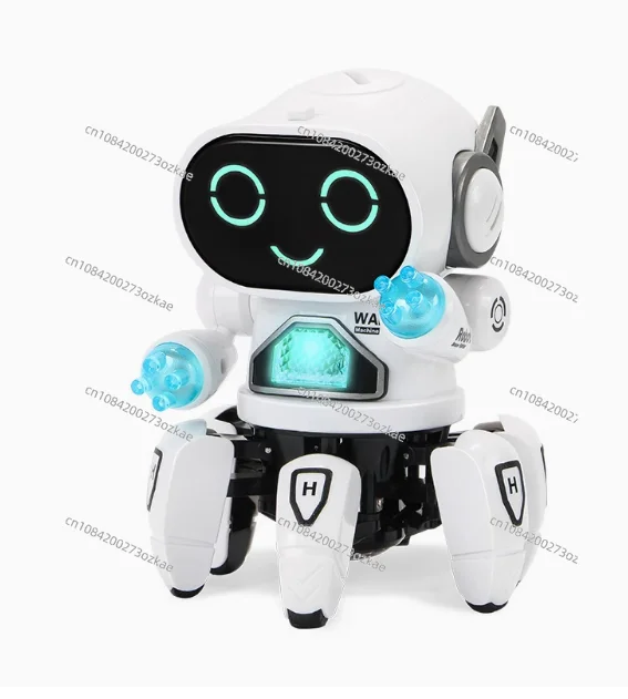 Emo Robot Smart Robots/Dancing Robot Dance Voice Command Sensor, Singing, Dancing, Repeating Robot Toy for Talking Robots