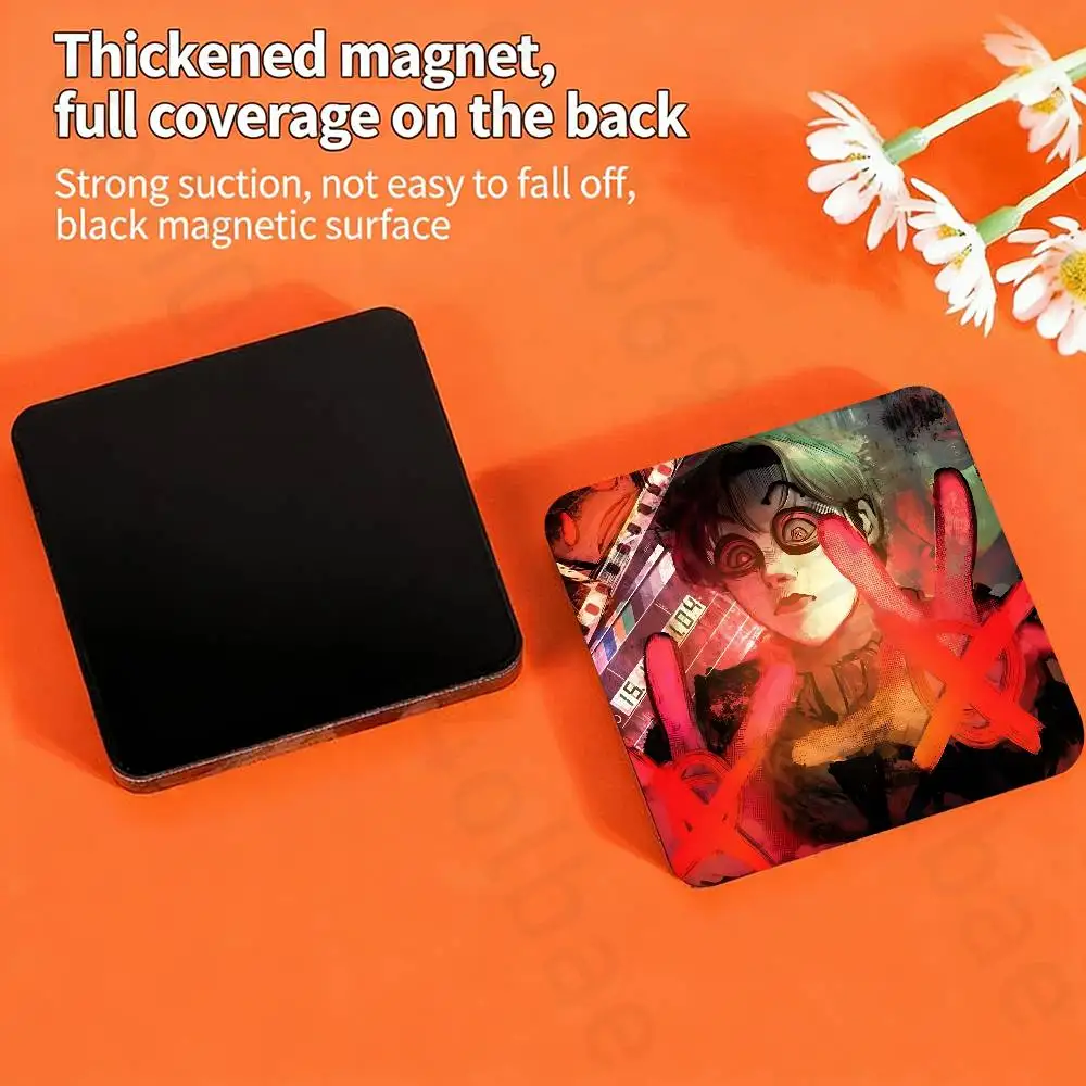 Marble Hornets MH Masky Fridge Magnets Round Magnetic Refrigerator Decoration Memorial Gifts Wedding Favors