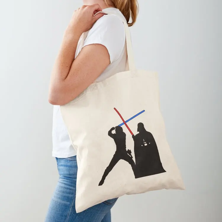 

Luke vs Vader Tote Bag shopper bag women Canvas bag for women Shopper shopper women canvas