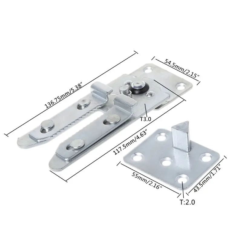 Sofa Hinge Bracket Functional Bed Holder Furniture Sectional Connector