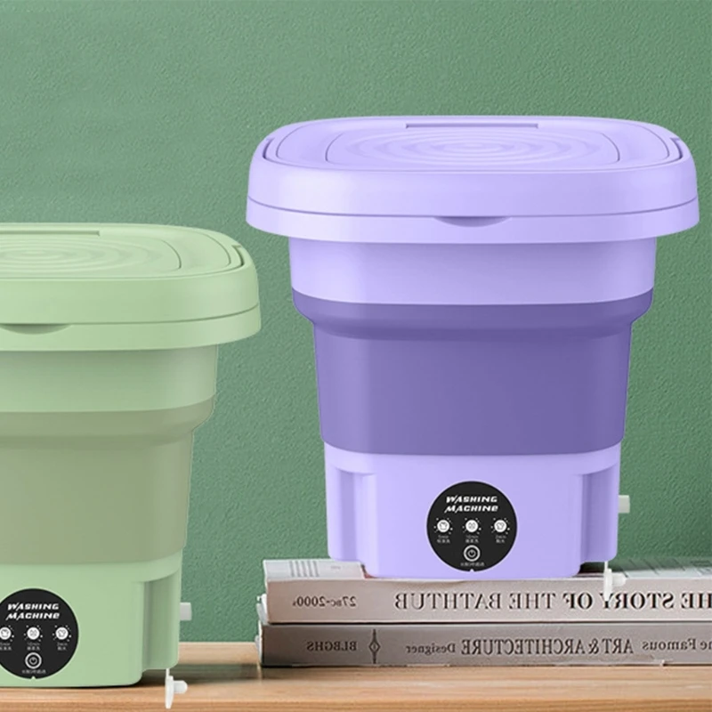 غسالة محمولة مع وظيفة ستيري ليزينغ فعالة قابلة للطي غسالة صغيرة صغيرة لملابس الأطفال الملابس الداخلية
