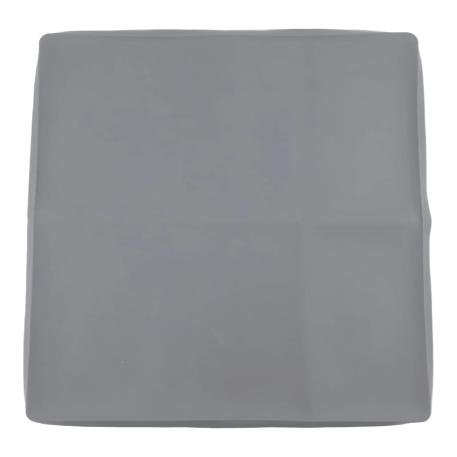 Alfombrilla de silicona para refrigerador, bandeja antideslizante con bordes elevados, Protector de suelo antiarañazos para dispensador de agua, 50x50CM, 1 ud.