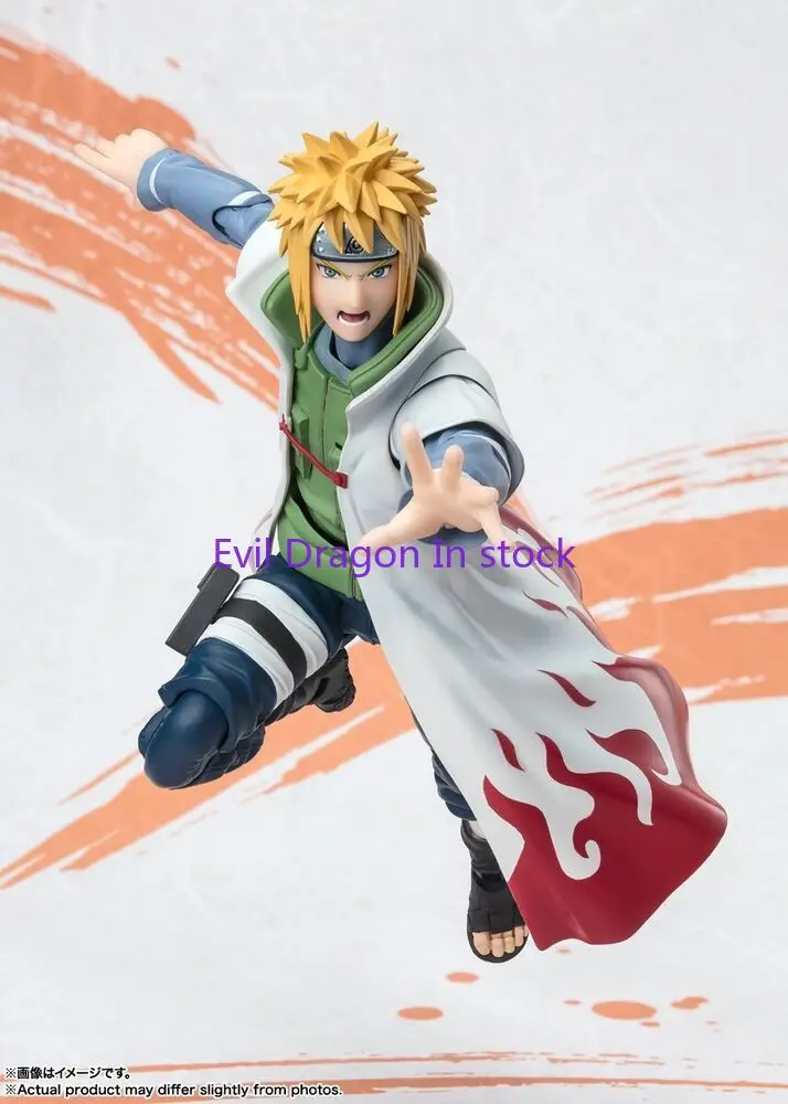 متوفر في المخزون بانداي S.H.Figuarts SHF ميناتو ناميكازي NARUTOP99 نسخة عمل الشكل تحصيل لعبة هدية