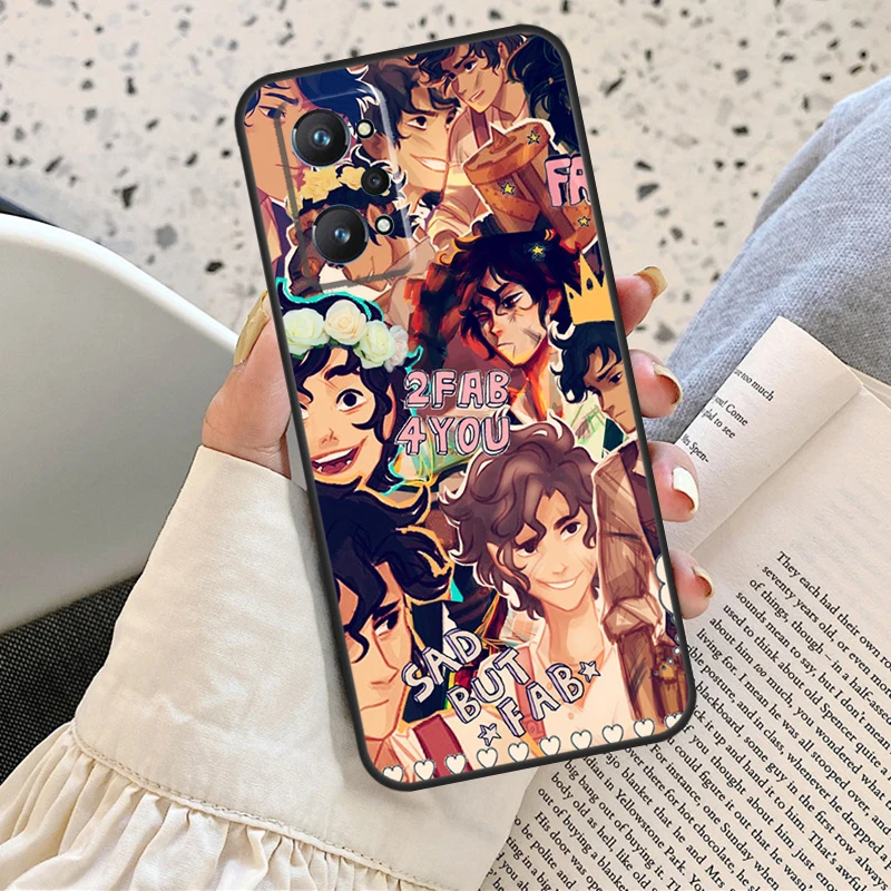 Cartoon Movie P-Percy Jackson For Realme C33 C55 C35 C31 C30 C21Y GT Neo 5 10 Pro Plus OnePlus 11 Nord CE 2 3 Lite Case