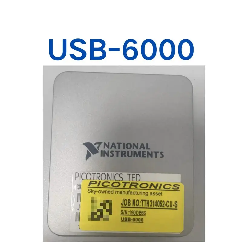 

Used Data acquisition card, USB-6000 tested OK and shipped quickly