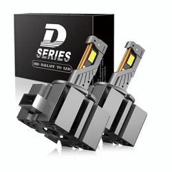 D SERIES D3S LED Headlights HID D1S D2S D2R D4S D4R D5S D8S Turbo LED 30000LM 6000K white light for Car with Xenon Bulb 12V 24V