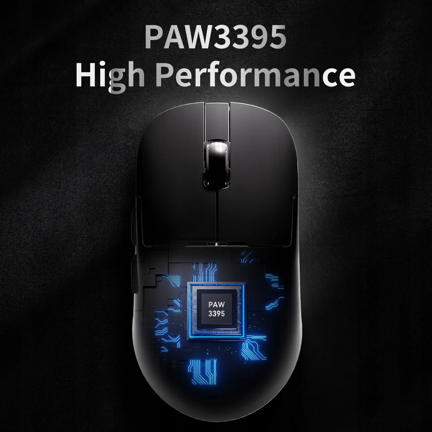 Ajazz AJ159PRO Wireless Gaming Mouse Magnetic Charging Base Set PAW3395 Sensor DPI26000 Tri mode Office Mouse 400mAh Battery
