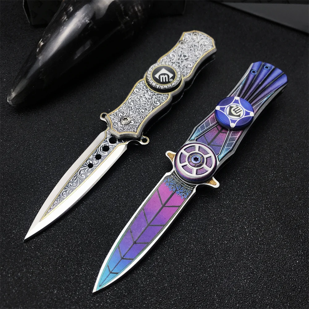 CM78/CM76 Outdoor Tactical Folding Knife 5Cr13Mov Sharp Blade 420 Steel Handle Wilderness Adventure Hunting EDC Utility Tool