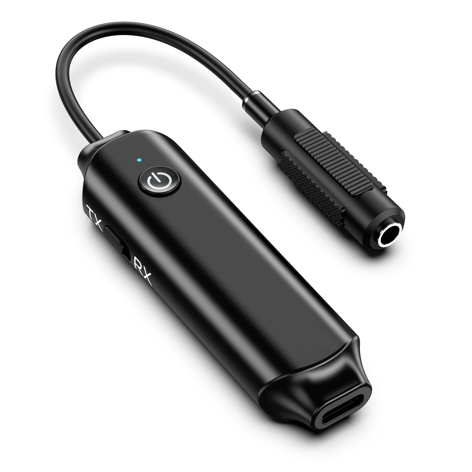 

Bluetooth 5.0 Audio Adapter 2 in 1 Bluetooth Transmitter Receiver Wireless Receiver for Headphones, Stereo System, Car, TV