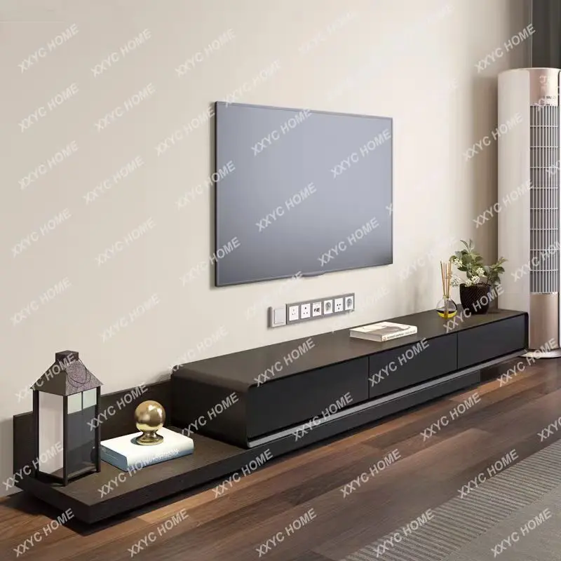

LXCoffee table retractable modern simple stretch living room TV cabinet