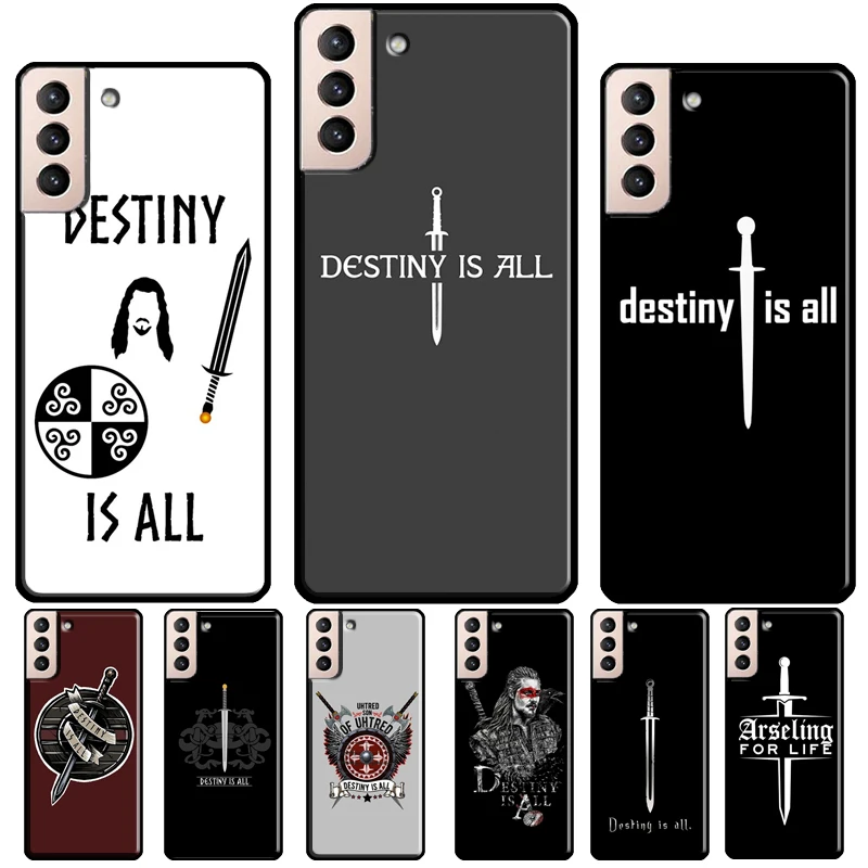 Uhtred The Last Kingdom Destiny is all Silicone Case For Samsung Galaxy S21 S20 FE S8 S9 S10 Plus Note 10 20 S22 S23 Ultra Coque