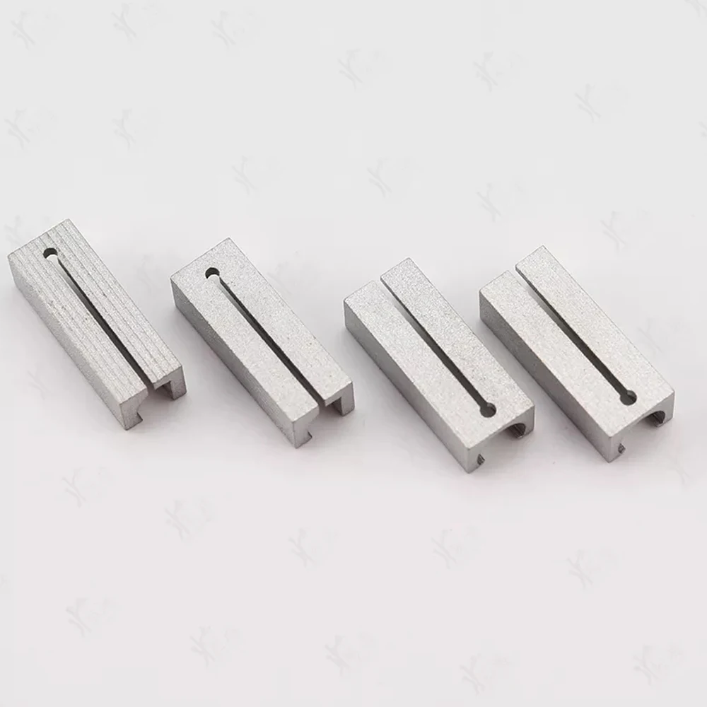 JMCKJ 4PCS/LOT Security Fixture For New Security Crescent Key Embryo Special Clamp Vertical Punching Machine Auxiliary Supplies