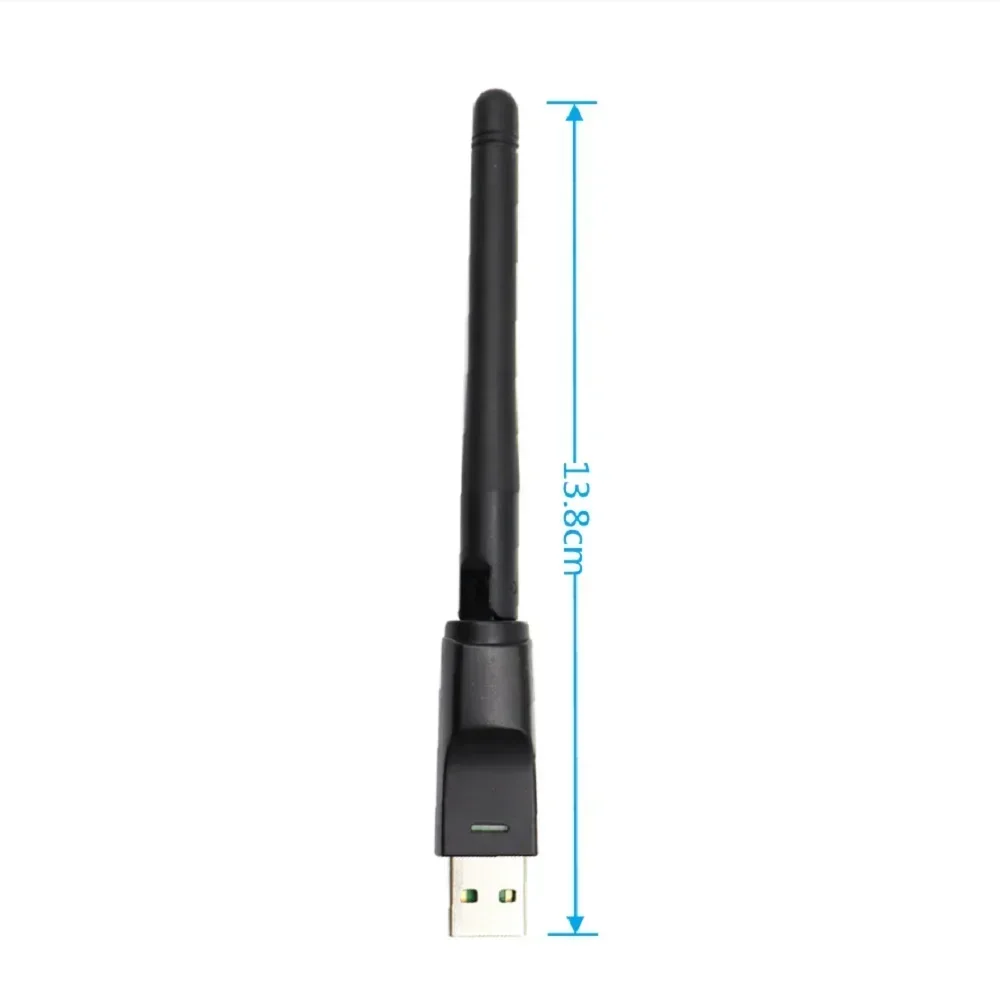 150Mbps Network Card Mini USB WiFi Adapter LAN Wi-Fi Receiver Dongle 20dBm Antenna 802.11 b/g/n RTL818 MTK7601 