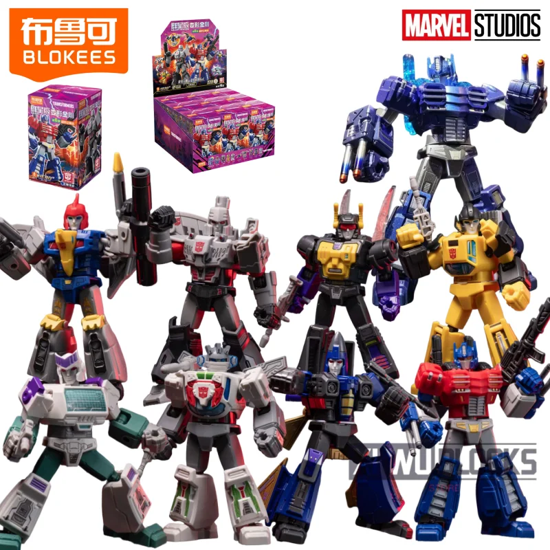 

Blokees Трансформеры галактическая версия Chapter vi Optimus Prime Megatron Sunstreaker Orion Pax Передвижная модель игрушка в подарок