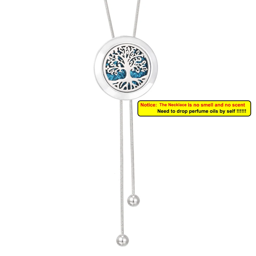 Tree Of Life Aromatherapy Necklace, Essential Oil Diffuser