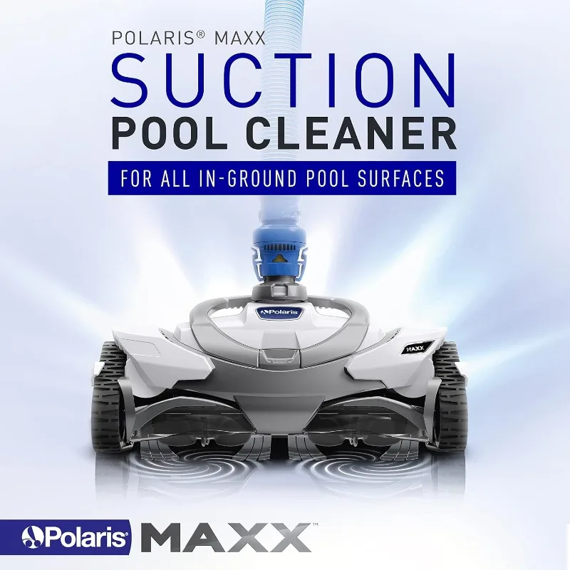 Polaris MAXX Premium Suction-Side Automatic Pool Cleaner for All In-Ground Pool Surfaces, Smart Navigation, Energy Efficient