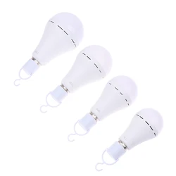 Outdoor Camping LED Emergency Light Operated White Light Bulb Battery Light Stay Lights Up When Power Failure