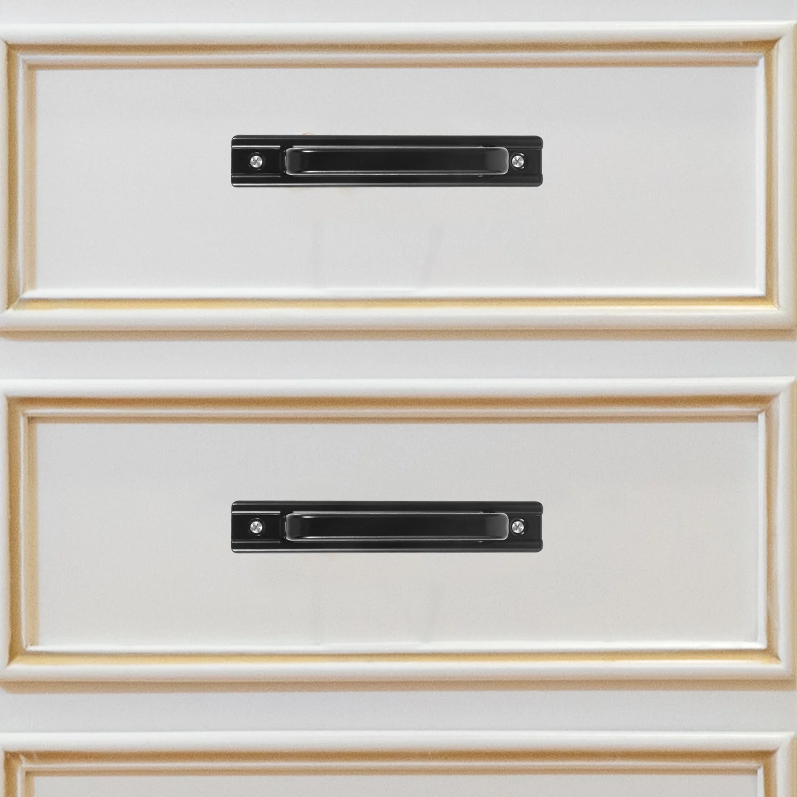 

2pcs Glass Door Handle Aluminum Alloy Sliding Cabinet Wardrobe Drawer Furniture Pull Hardware Replacement Cupboard Kitchen