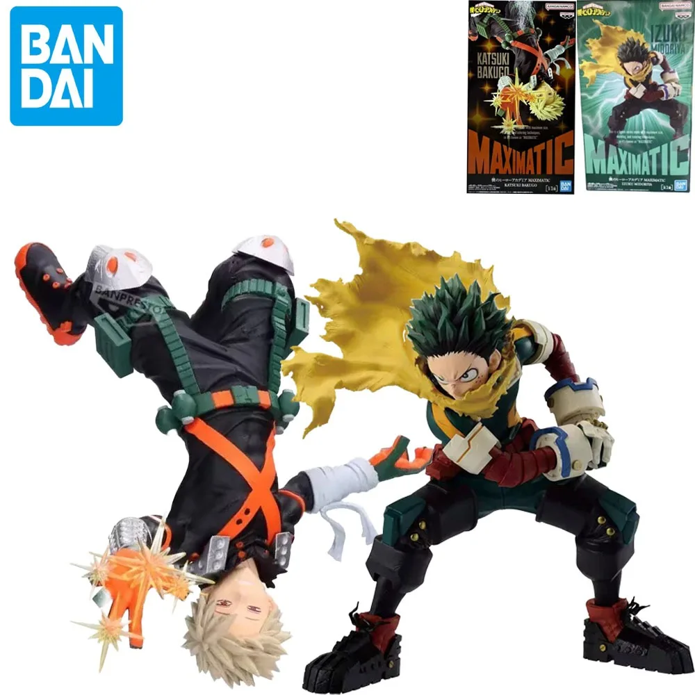 

Оригинальная фигурка BANDAI My Hero Academia MAXIMATIC KATSUKI BAKUGO, экшн-игрушки, фигурки, модель из ПВХ, коллекционная статуя, игрушки для детей, подарки