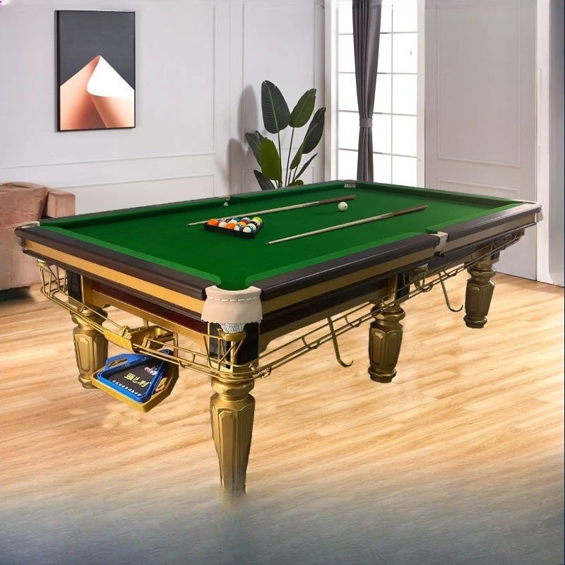 Billiard table Standard billiard table Chinese-style home club Full set of marble billiard table