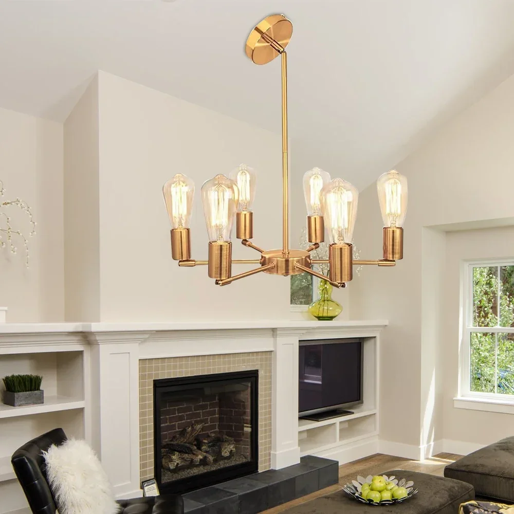 

LED Ceiling Chandelier Pendant Lamp for Kitchen Living Room Roof Candelabra - Energy Efficient Lighting