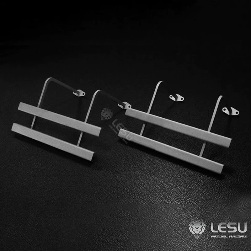 Side guardrail 1/14 LESU truck Tamiya mud head LS20160901-F bumper fuel tank decoration protection bar model accessories