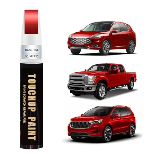 Race Red(PQ/M7236) Car Paint Touch Up Pen Compatible with Ford,Premium Automotive Scratch Remover for Nicks & Chips Repair