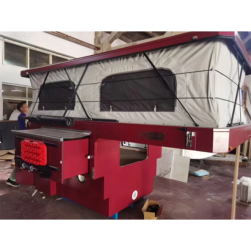 New Developed Camper House off Road caravan  for Sale Price off Road Pickup Truck