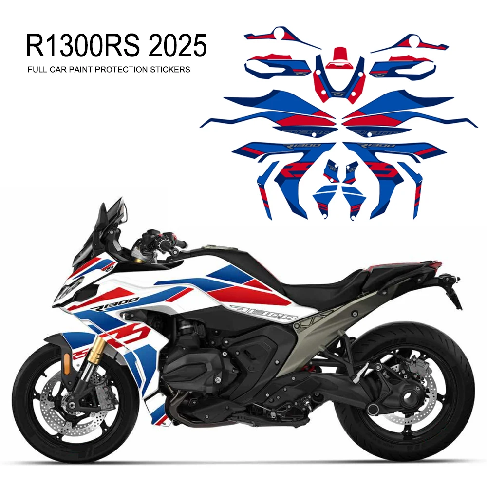 

For Bmw R1300Rs R 1300Rs 2025 Full Car Flower Version Waterproof Decoration Stickers Anti Scratch Motorcycle Pattern Decal Kit
