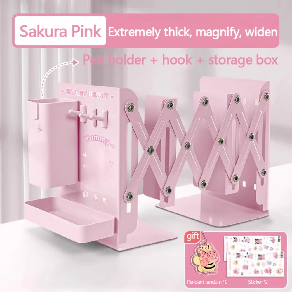 

Multifunction Metal Magazine Holder Sturdy Vertical Book Storage Rack Durable File Sorter Rack Office