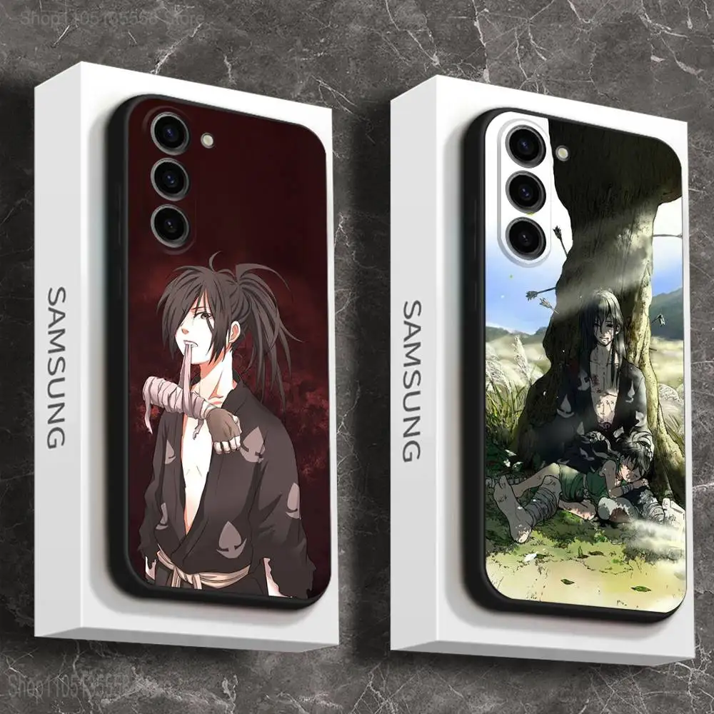 

Japanese Anime D-Dororo Phone Case For Samsung Galaxy A 73,72,51,53,52,71,22,5G,Note,J7,8,9 Soft Black Cover