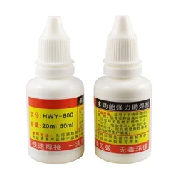 5g Soldering Agent No-clean Watteries Flux Stainless Steel White Steel Plate Iron Battery Welding Liquid Flux Durable Solders