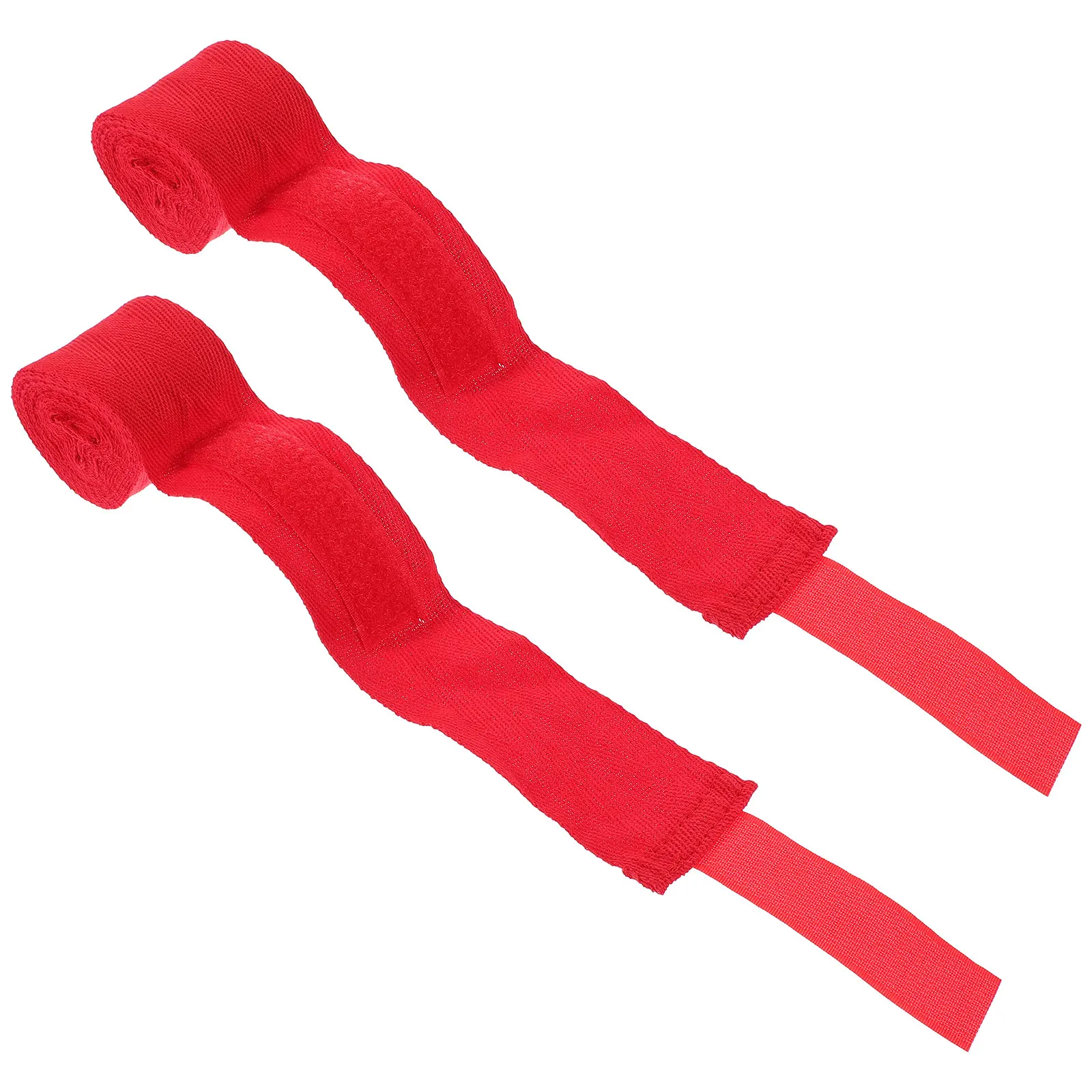 

2pcs Boxing Wraps Cotton Sweat-Absorbent Wrist Straps for Sports 5x2 5M Red Gym Resistance Sweat Absorbing Hand Wrap Bands