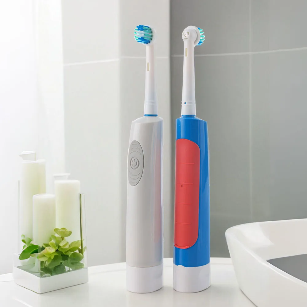 Electric Toothbrush Rotary Round Head Adult Soft Hair Induction Fully Automatic Men And Women Lovers Set Compatible Brush Head