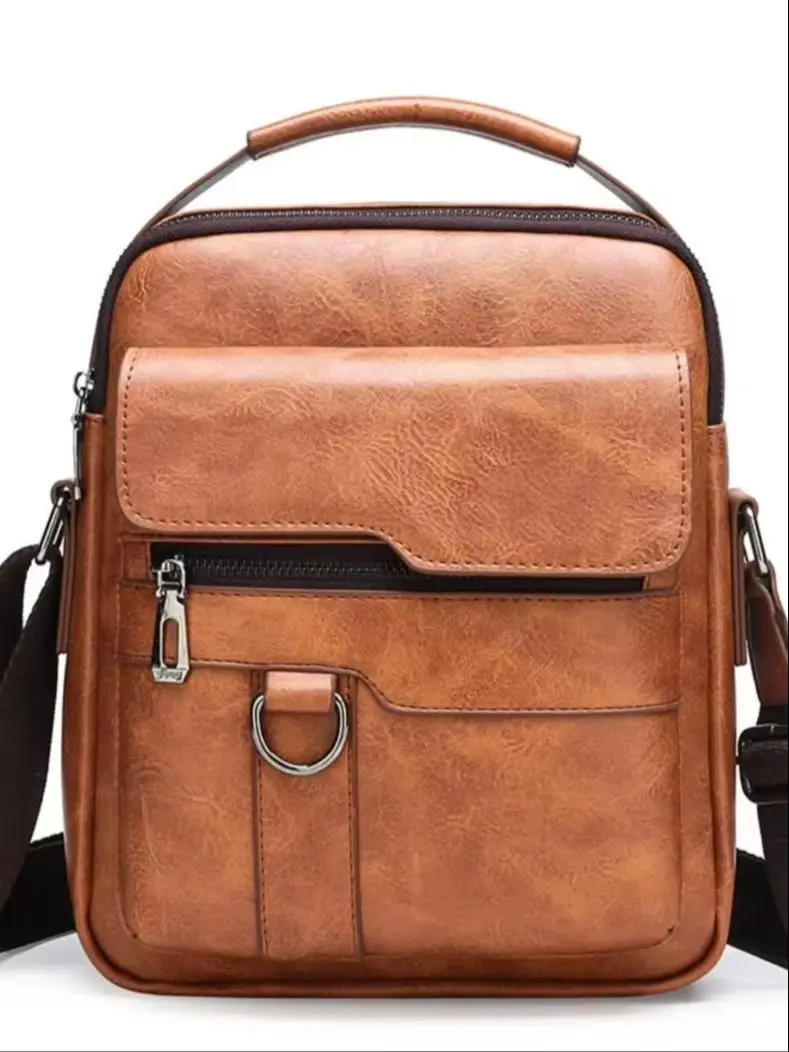 

Men's Leather Business Bag, Photography Bag