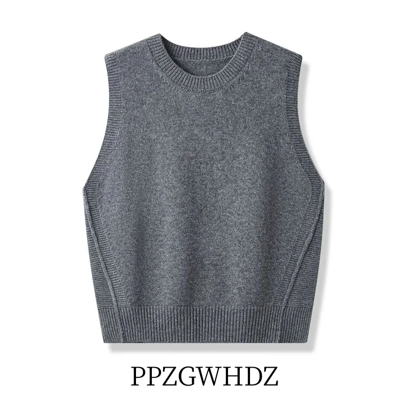 

Женский жилет-свитер Camere, повседневный, универсальный, для работы, тонкий, осенний