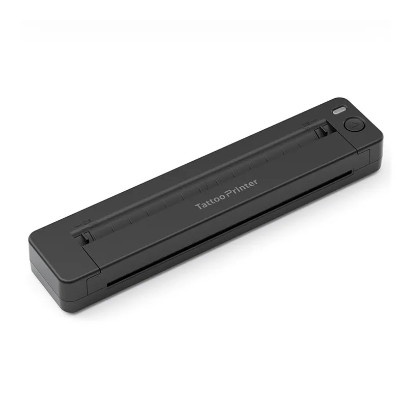 Printer Tato Bluetooth Portabel Mesin Fotokopi Transfer Stensil Pekerjaan Rumah Tanpa Tinta Catatan Memo Dokumen Kantor Printer Termal Mini A4
