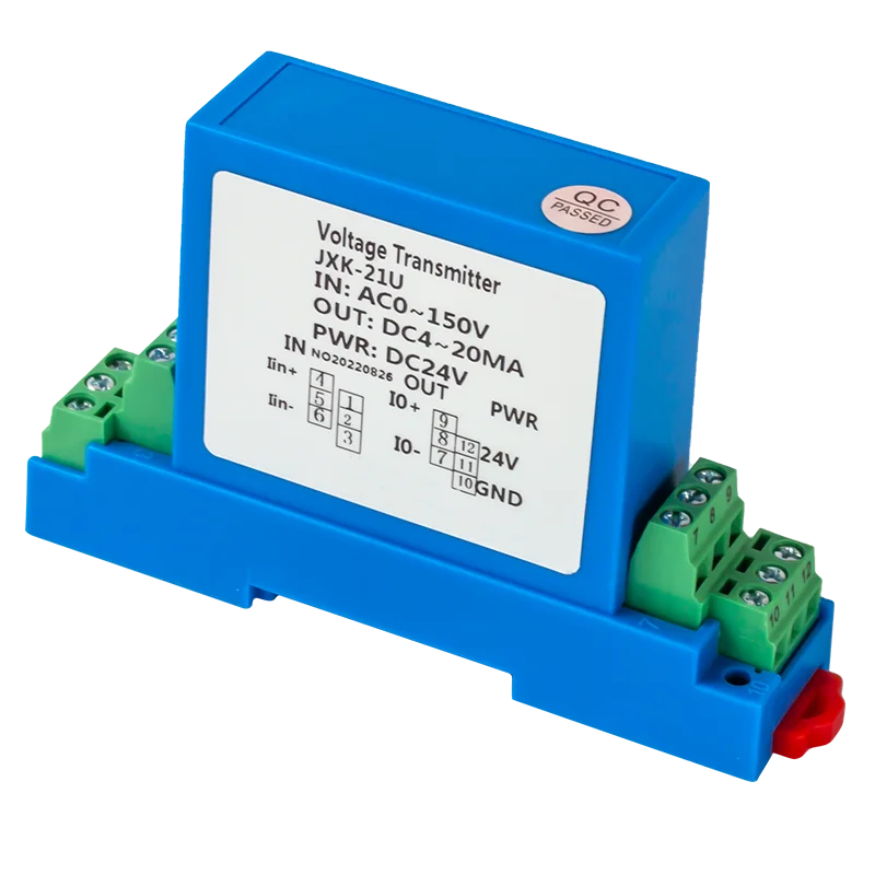 

Voltage Sensor DC 24V 4-20MA to 0-10V to RS485 AC/DC Voltage Transmitter 0-1000A Quick Response High Precision Voltage Sensor