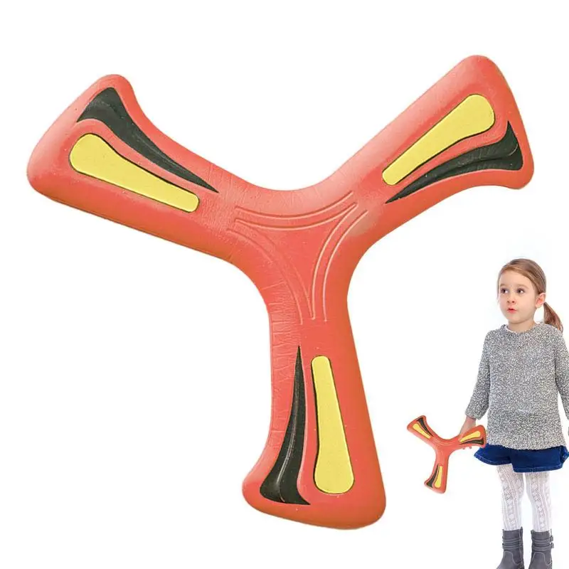 

Boomerangs For Kids Soft EVA Foam 3 Bladed Boomerangs For Kids Portable Wear Resistant Flying Darts For Outdoor Activities