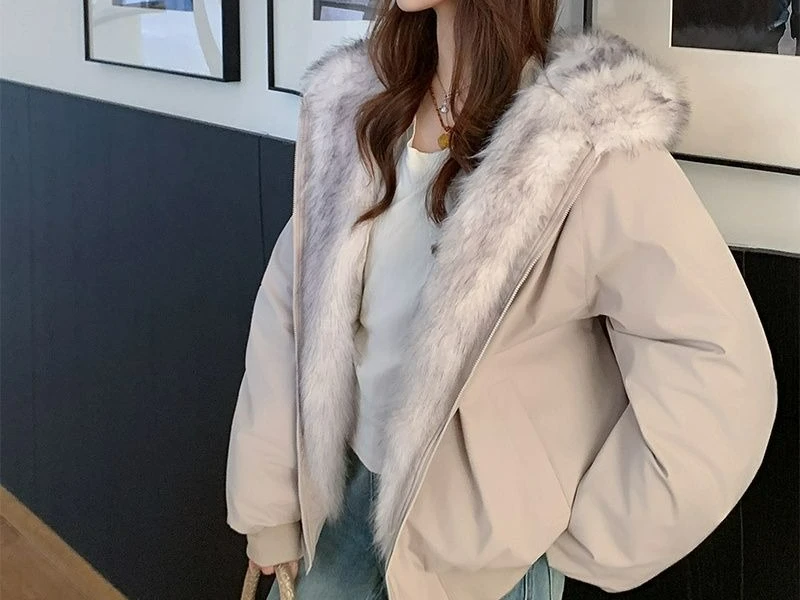 

2025 New Winter Thick and Warm Cotton Jacket Fashionable and Versatile Cotton Jacket for Women