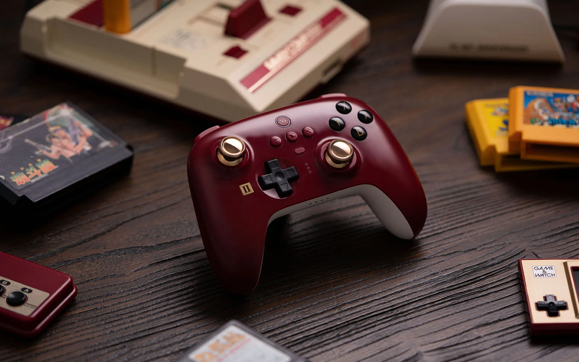 8bitdo Ultimate kontroler Bluetooth-edycja limitowana FC40 I/II I Gamepad Ultimate 8bitdo-limitowana edycja z okazji 10. Rocznicy