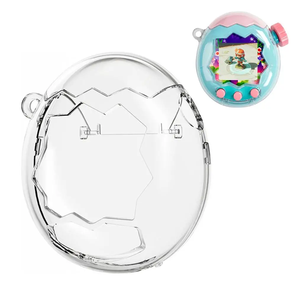 Clear Glitter Protective Case for Tamagotchi Paradise Shockproof Cover Skin Shell Waterproof Replacement Shell Parts